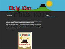 Tablet Screenshot of mulgikorts.ee
